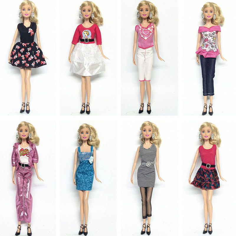 Handmade Casual and Elegant Dress Set for 11" Bobbi Doll – 3 or 5 Pieces Magic Cars 8