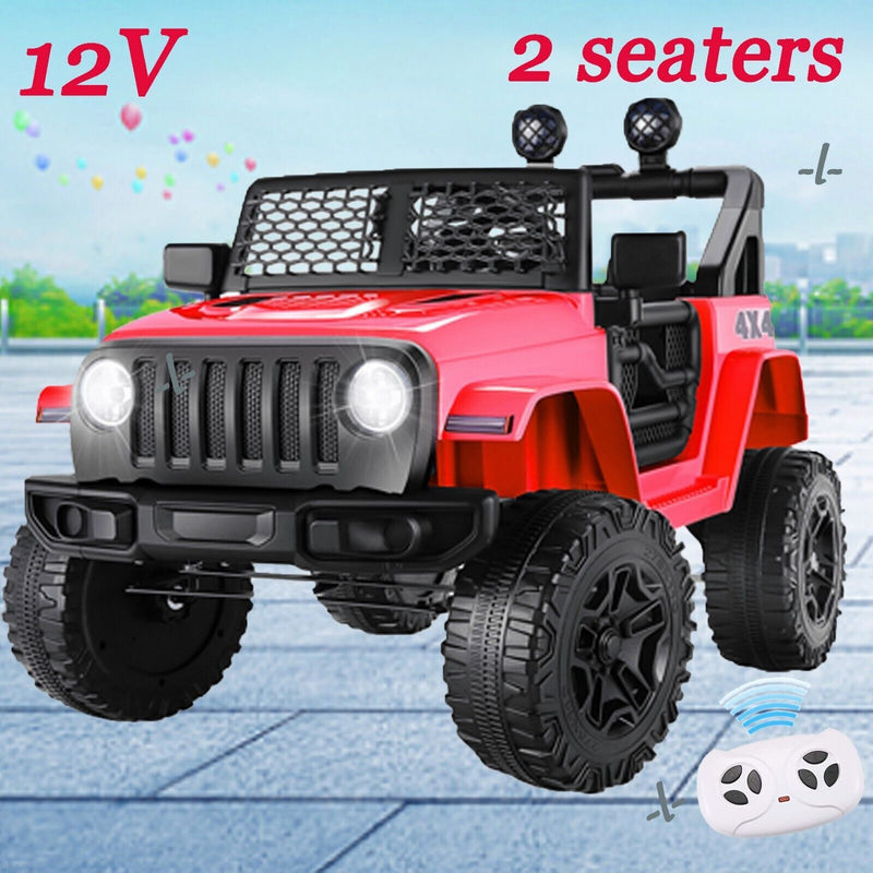 Electric Kids Ride-On Jeep Car with 12V/24V Power Wheels, Music, and Remote Control Magic Cars 12