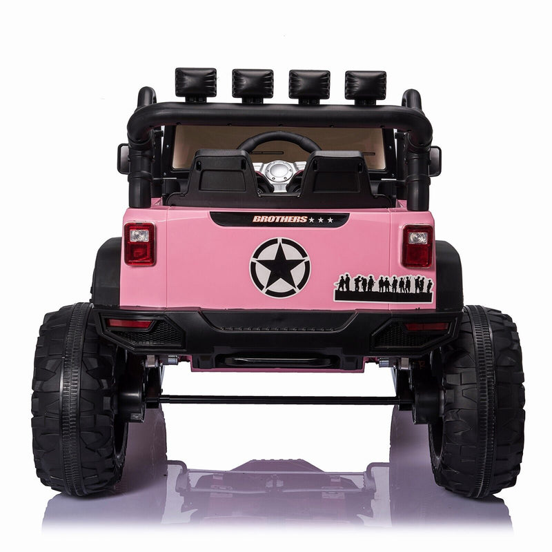 Electric Kids Ride-On Jeep Car with 12V/24V Power Wheels, Music, and Remote Control Magic Cars 21