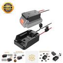 Multi-Function 20V Battery Converter with Switch & Fuse - Perfect for Power Wheels Magic Cars Variant 0