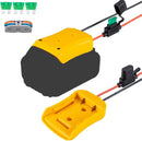 Power Wheel Adapter for Dewalt Batteries with 12.5" Wire and Fuse Magic Cars 2