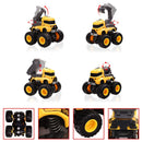 Veslier Construction Vehicle Play Set for Kids Aged 3 to 6 Magic Cars 9
