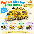 Building Truck Playset for Kids Aged 3 to 6 Years Magic Cars 1