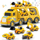 Building Truck Playset for Kids Aged 3 to 6 Years Magic Cars 6