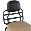Vespa GTS/GTV Rear Rack with Backrest : Black (Standard) - image 3
