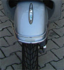 Vespa GTS250, GTS300 Chrome Front Bumper By