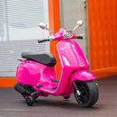Licensed Pink Electric Kids Motorcycle with Music and FM Radio Magic Cars 8