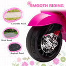 Licensed Pink Electric Kids Motorcycle with Music and FM Radio Magic Cars 7
