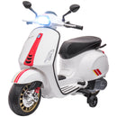 Licensed Vespa Electric Motorcycle for Kids with Music and FM Radio Magic Cars 3