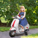 Licensed Vespa Electric Motorcycle for Kids with Music and FM Radio Magic Cars Variant 0