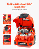 Kids Mechanical Car Repair Toy Set with Removable Engine Parts, Red Magic Cars 5