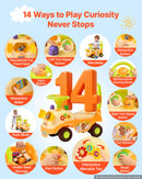 Sit-to-Stand Push Car for Toddlers 19+ Months - Yellow Magic Cars 2