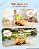 Sit-to-Stand Push Car for Toddlers 19+ Months - Yellow Magic Cars 3