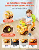 Sit-to-Stand Push Car for Toddlers 19+ Months - Yellow Magic Cars 5