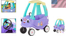 Colorful Bluey Ride-On Coupe with 9 Sounds for Toddlers Ages 1.5 to 5 Years Magic Cars 1