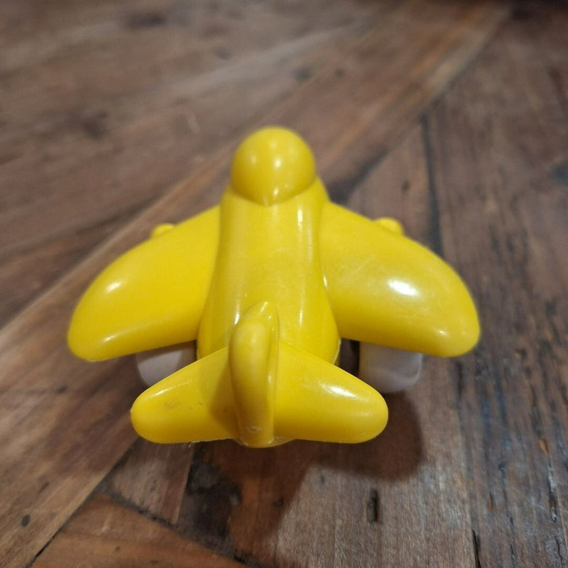 Jumbo Yellow Toddler Play Plane with Rubber Wheels Air Vehicle Toy Magic Cars 2