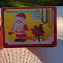 Retro 1980s Animated Santa Claus Musical Toy with Original Packaging and Bells Magic Cars 7