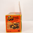 Retro 1987 CAT Power Loader Wheel Loader Toy Model 290 Magic Cars 3