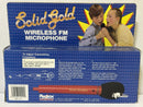 1987 SOLID GOLD Wireless FM Microphone - Mint Condition Magic Cars 2