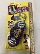 1995 Micro Jammers Funky Rappin’ Key Chain Toy by CAP Toys - Brand New Sealed Magic Cars 2