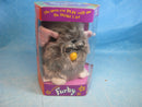 1998 Tiger Electronics Gray Furby with Brown Eyes Model 70-800 Magic Cars Variant 0
