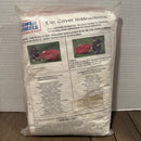 Vintage 1999 Small Red Ride-On Car with Power Wheels Cover Magic Cars 0