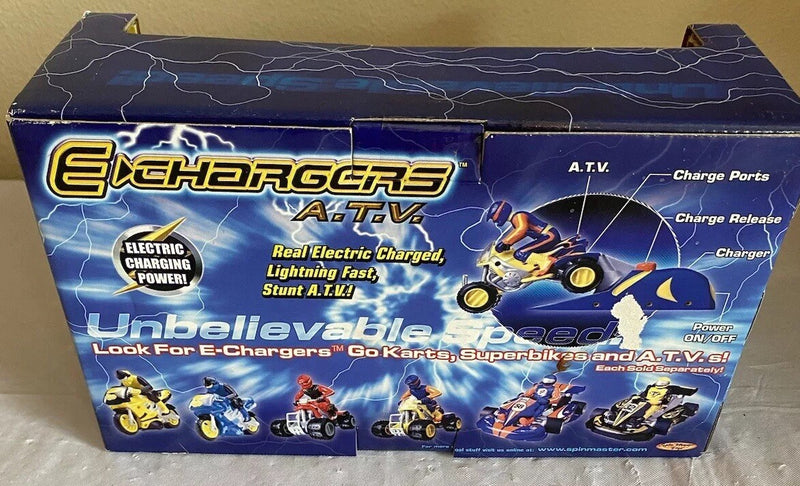 Vintage 2001 Electric ATV Toy with Charging Power – Spinmaster Magic Cars 3