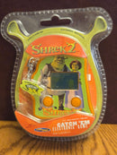 2004 Vintage SHREK 2 Catch ‘Em Electronic Handheld Game Keychain - New and Sealed Magic Cars Variant 0