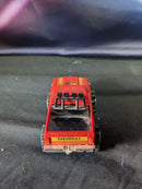Vintage 80s Schaper Stomper 4X4  Red Chevy Chevrolet LUV Red Orange Tested Works Magic Cars 3