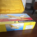 Classic 1980 Battery-Operated Bi-Plane Toy Airplane with Original Packaging Magic Cars 2