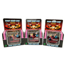 Set of 3 Retro Bump Cars with Battery-Operated Blinking Lights Magic Cars Variant 0