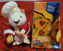 LUIGI THE DANCING HAMSTER SINGS & MOVES TO "THAT'S AMORE" PIZZA PIE Magic Cars 1