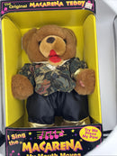 DanDee Original Macarena Teddy Bear Plush Toy with Singing Feature Magic Cars Variant 0