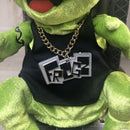 Retro FROGZ RAPPER Plush Hip Hop Frog Sings "YEAH" Animated Toy Magic Cars 3
