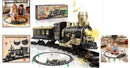 JUQU Vintage Battery-Powered Train Set for Imaginative Play in Kids 3 and Up Magic Cars 1
