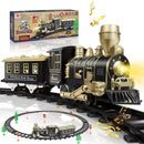 JUQU Vintage Battery-Powered Train Set for Imaginative Play in Kids 3 and Up Magic Cars Variant 0