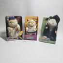 Set of 3 Retro Gemmy Dancing and Singing Hamster Toys: Tedd, Ballgame, Kung Fu Greaser Magic Cars Variant 0