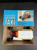 Retro Battery-Operated Old Timer Taxi Toy Magic Cars 3