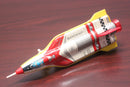 Classic Battery-Operated Litho Tin & Plastic Space Passenger Rocket Toy Magic Cars 4