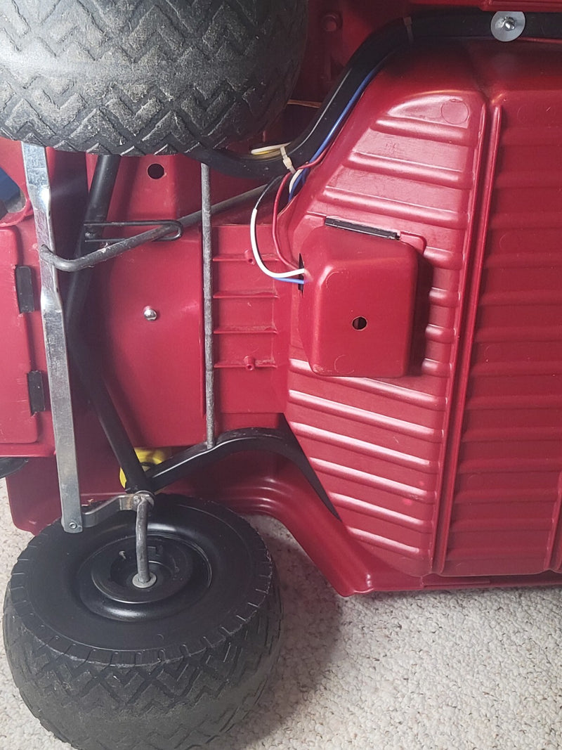 Vintage 1980s Power Wheels Jeep Model 86200 No Battery or Charger Untested Magic Cars 17