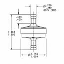 Visu-Filter Clear 3/16-Inch Inline Fuel Filter - image 2