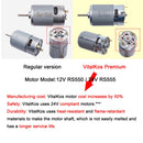 Pair of 12V RS550 40000RPM Performance Gearboxes for Power Wheels Magic Cars 3