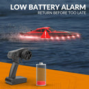 Red RC Boat 20MPH 2.4GHz with Dual Rechargeable Batteries Magic Cars 4