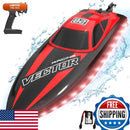 Red RC Boat 20MPH 2.4GHz with Dual Rechargeable Batteries Magic Cars Variant 0