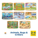 Interactive Learning Desk Expansion Set for Preschoolers Magic Cars 4
