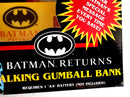1992 Batman Returns Talking Gumball Bank