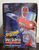 1995 Milton Bradley Marvel Spider-Man Foam Disc Space Shooter Target Magic Cars 2