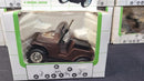 Retro 80's Battery-Operated Flip-Over 4WD Jeep Toy in Brown Magic Cars 2