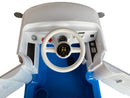 ROLLPLAY Blue VW T1 Bulli Kids Electric Vehicle Magic Cars 9