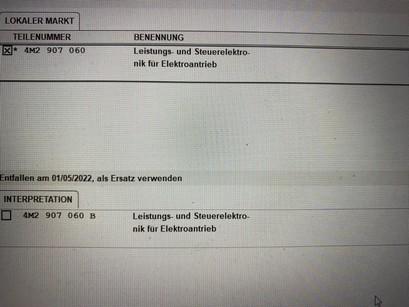 Touareg 760 Electronic Control Unit for Electric Drive 4M2907060 4M2907060B Magic Cars 8